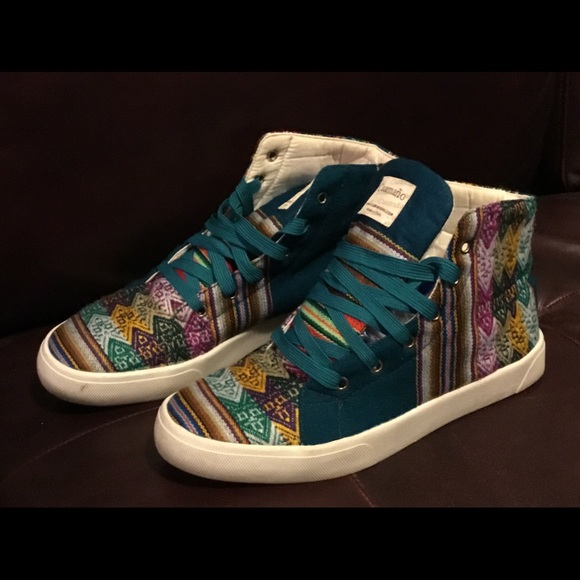 colorful high tops